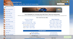 Desktop Screenshot of landofbasketball.com